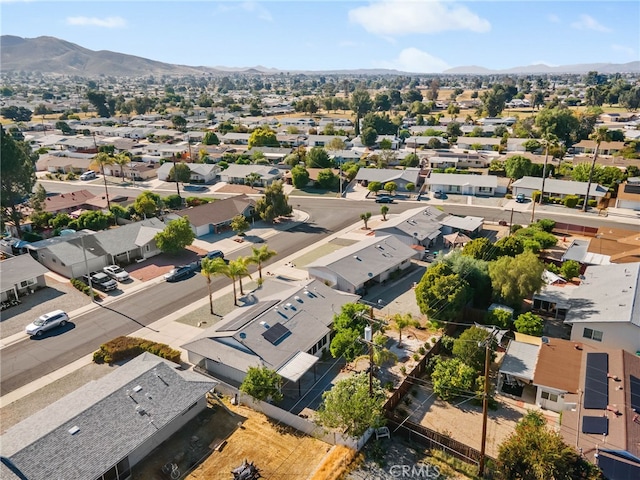 28870 Crosby Dr, Menifee, CA 92586 - aerial perspective of suburban area featuring a mountain backdrop