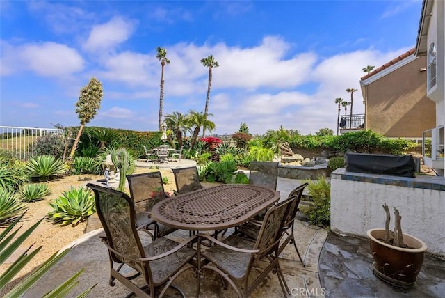 29206 Alfieri St, Laguna Niguel, CA 92677 - view of patio featuring outdoor dining space and a grill
