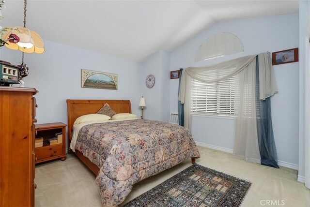 29206 Alfieri St, Laguna Niguel, CA 92677 - carpeted bedroom with vaulted ceiling and baseboards