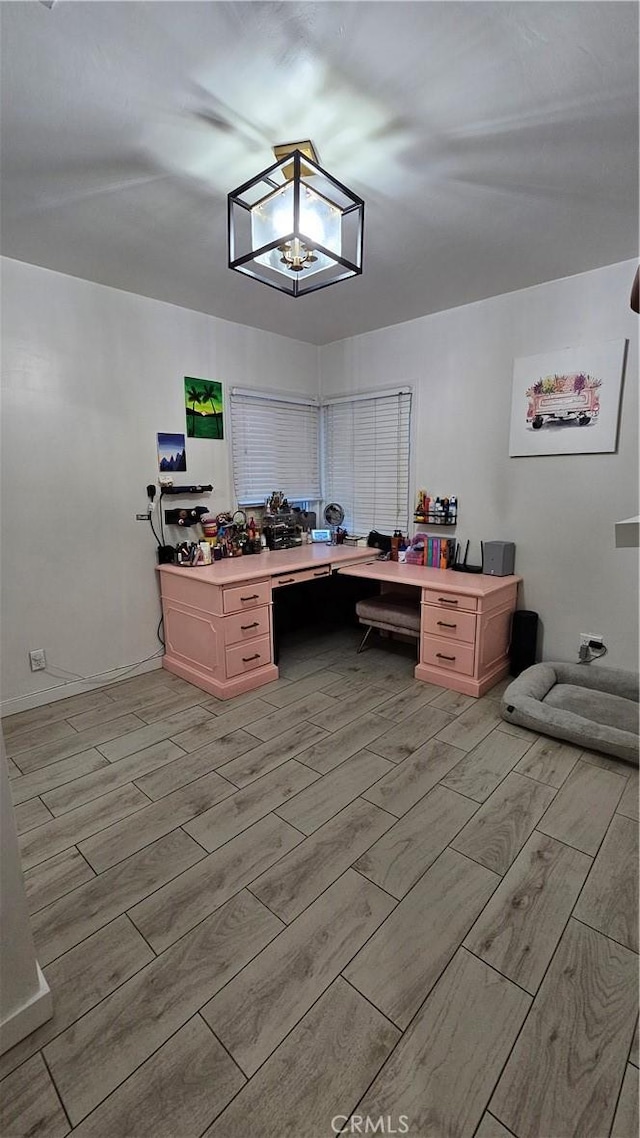 402 Hartzell Ave, Redlands, CA 92374 - home office featuring wood tiled floors