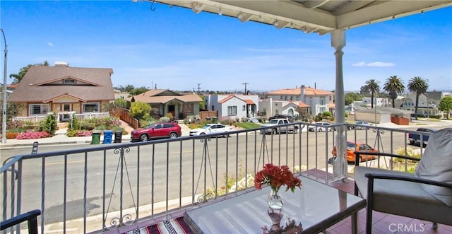 1247 W 17th St, San Pedro, CA 90731 - balcony featuring a residential view