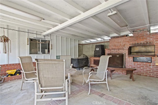 1247 W 17th St, San Pedro, CA 90731 - view of patio featuring outdoor dining space