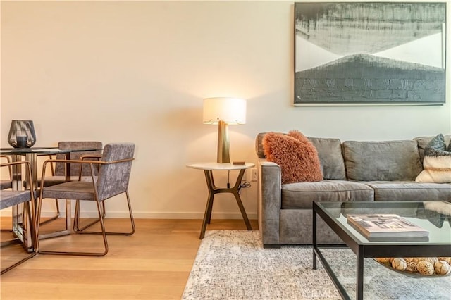 877 Francisco St Unit 1512, Los Angeles, CA 90017 - living area with wood finished floors and baseboards