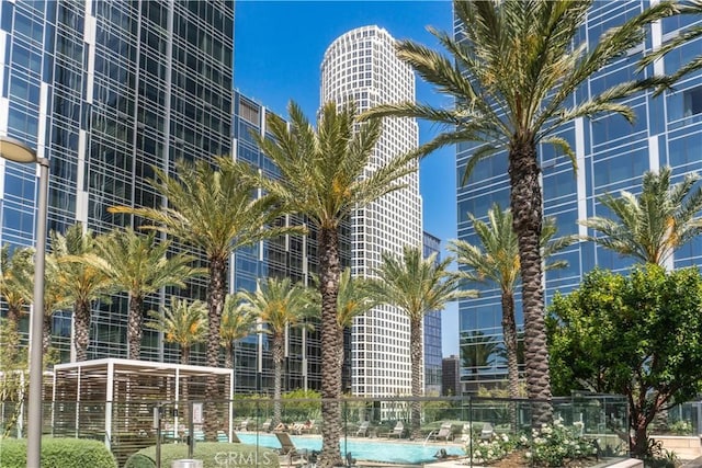 877 Francisco St Unit 1512, Los Angeles, CA 90017 - view of property with a community pool