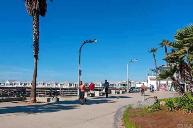 1135 Felspar St, Pacific Beach San Diego, CA 92109 - view of road with a residential view and street lights