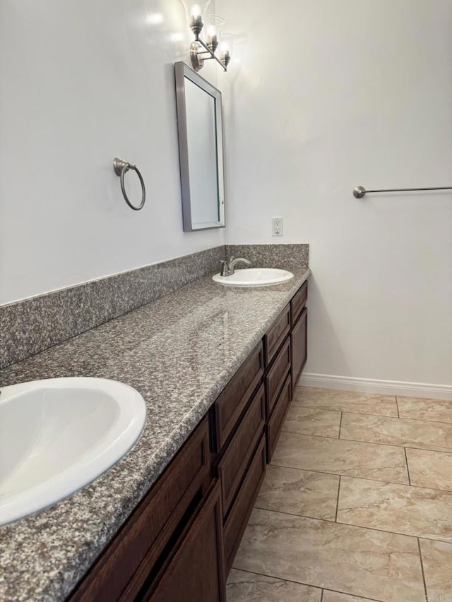 1103 Manzana Way, San Diego, CA 92139 - full bath featuring double vanity and baseboards