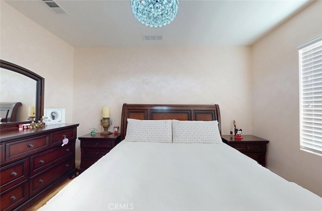 25664 Red Hawk Rd, Corona, CA 92883 - bedroom featuring a chandelier