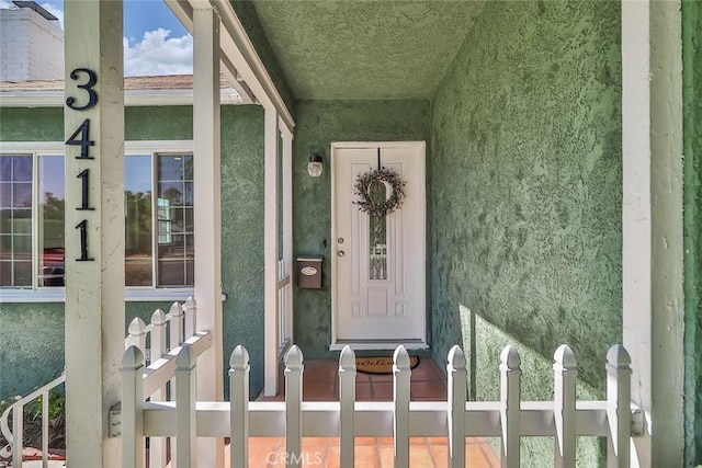 3411 W Chandler Blvd, Burbank, CA 91505 - doorway to property with stucco siding