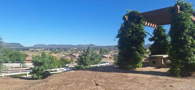 1362 Buckwheat Trl, Campo, CA 91906 - view of yard with a mountain view