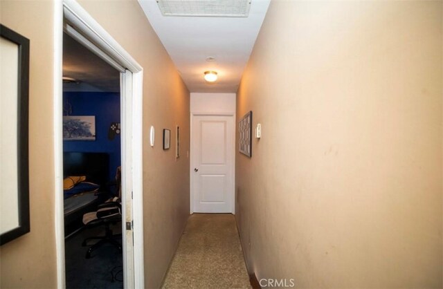 4547 W 141st St, Hawthorne, CA 90250 - hallway with carpet floors