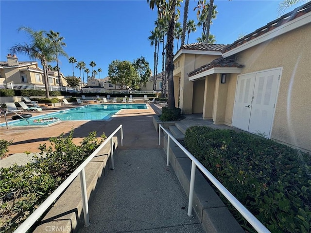 27971 Via Moreno, Laguna Niguel, CA 92677 - community pool with a patio area and a residential view