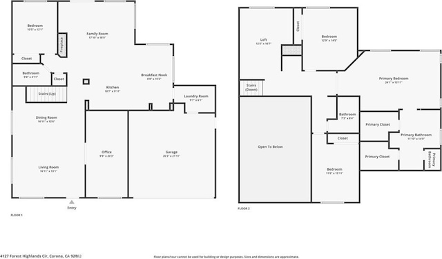 4127 Forest Highlands Cir, Corona, CA 92883 - room layout