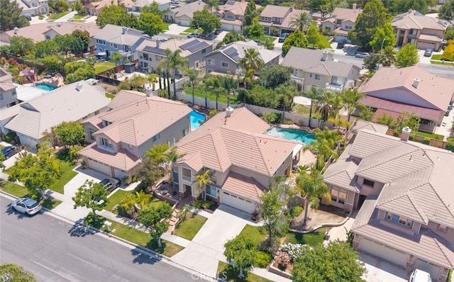 4127 Forest Highlands Cir, Corona, CA 92883 - aerial view of residential area with a pool area