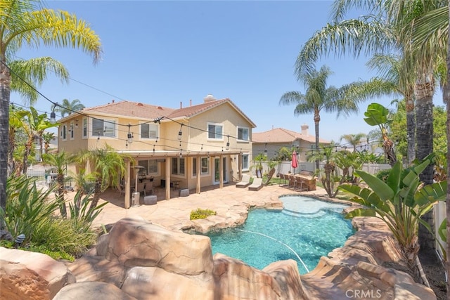 4127 Forest Highlands Cir, Corona, CA 92883 - view of pool with a patio