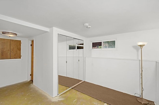 17030 Grand Ave, Lake Elsinore, CA 92530 - unfurnished bedroom with concrete flooring and a closet