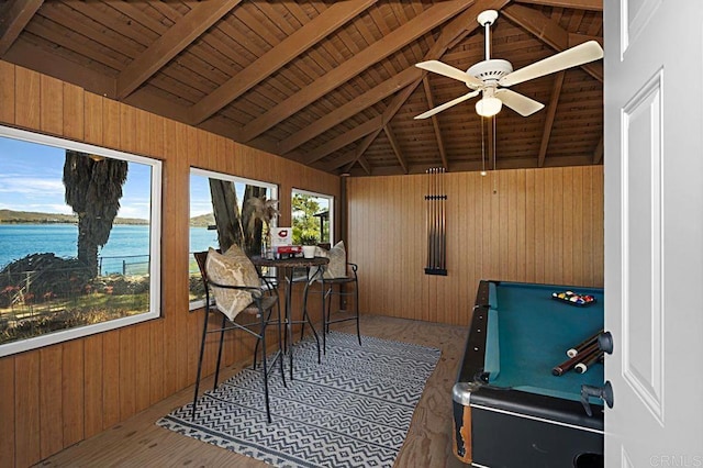 17030 Grand Ave, Lake Elsinore, CA 92530 - sunroom / solarium with a water view