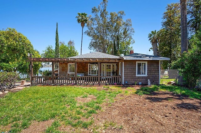 17030 Grand Ave, Lake Elsinore, CA 92530 - view of front of property with a chimney