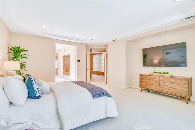 48 Via Porto Grande, Rancho Palos Verdes, CA 90275 - bedroom featuring carpet flooring, recessed lighting, baseboards, and connected bathroom