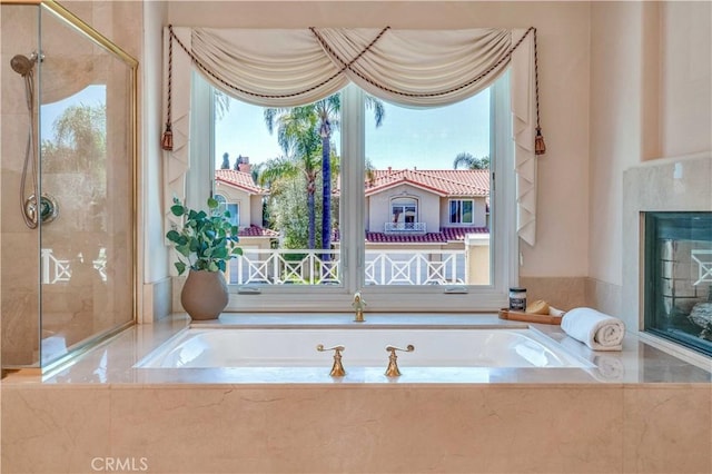 48 Via Porto Grande, Rancho Palos Verdes, CA 90275 - bathroom featuring a bath and an enclosed shower