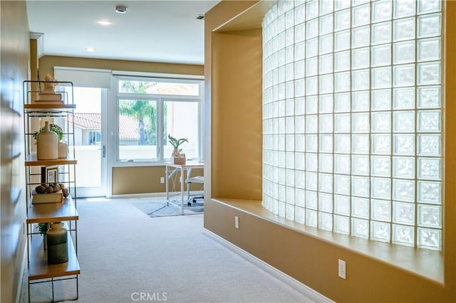 48 Via Porto Grande, Rancho Palos Verdes, CA 90275 - hall featuring carpet floors and baseboards