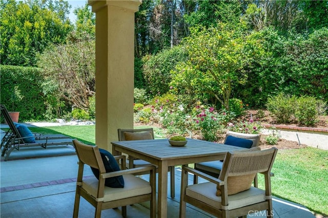 48 Via Porto Grande, Rancho Palos Verdes, CA 90275 - view of patio with outdoor dining space