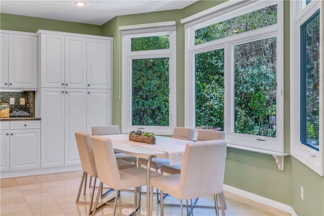 48 Via Porto Grande, Rancho Palos Verdes, CA 90275 - dining room featuring recessed lighting and light tile patterned floors