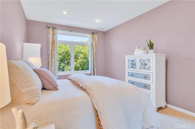 48 Via Porto Grande, Rancho Palos Verdes, CA 90275 - bedroom featuring light carpet and recessed lighting