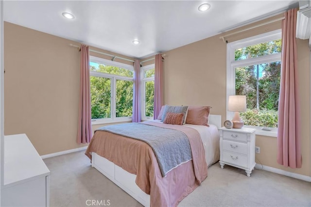 48 Via Porto Grande, Rancho Palos Verdes, CA 90275 - bedroom featuring light carpet, baseboards, and recessed lighting