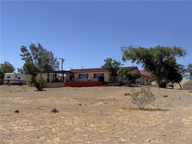 27568 Linda Vista Rd, Barstow, CA 92311 - view of manufactured / mobile home