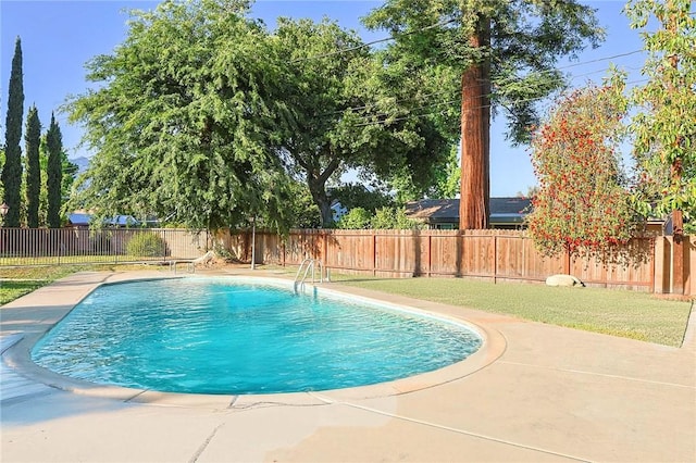 251 W Le Roy Ave, Arcadia, CA 91007 - view of swimming pool with a fenced backyard and a patio area