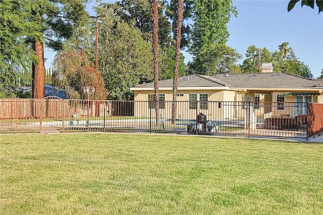 251 W Le Roy Ave, Arcadia, CA 91007 - back of property with a patio, stucco siding, and a chimney