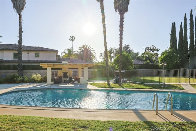 251 W Le Roy Ave, Arcadia, CA 91007 - view of pool featuring a patio