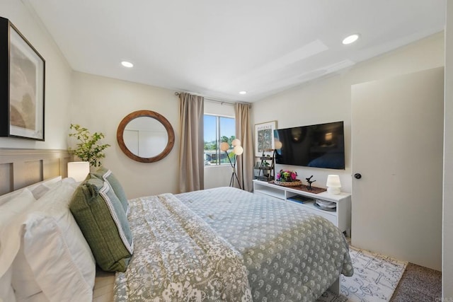 7930 Mission Center Ct Unit F, San Diego, CA 92108 - bedroom featuring recessed lighting