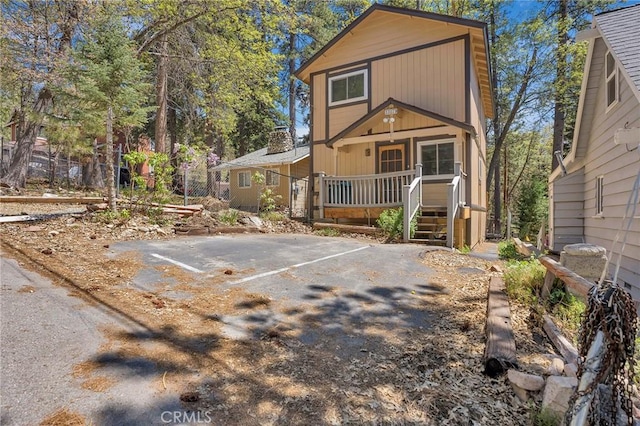 33079 Ridge Rd, Arrowbear, CA 92382 - view of chalet / cabin