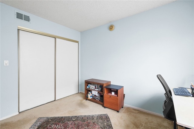 11952 Darlington Ave Unit 6, Los Angeles, CA 90049 - carpeted office with a textured ceiling