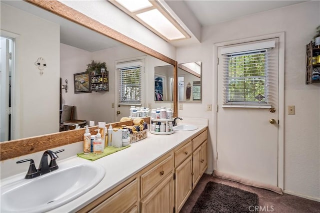 44044 11th St E, Lancaster, CA 93535 - bathroom featuring double vanity