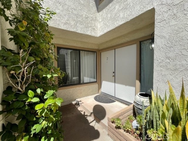 22809 Chardonnay Dr Unit 2, Diamond Bar, CA 91765 - doorway to property with stucco siding