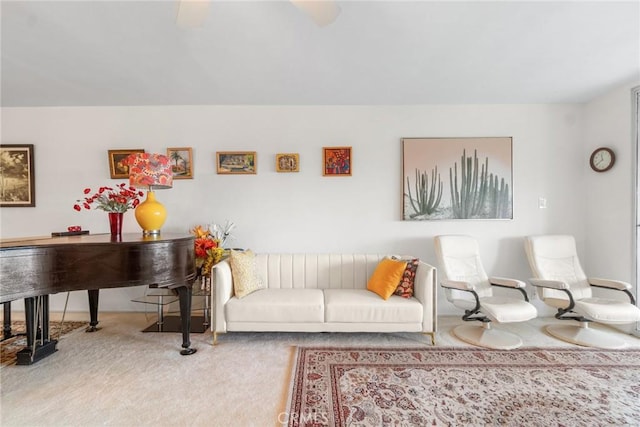 4505 California Ave Unit 506, Long Beach, CA 90807 - living room featuring carpet