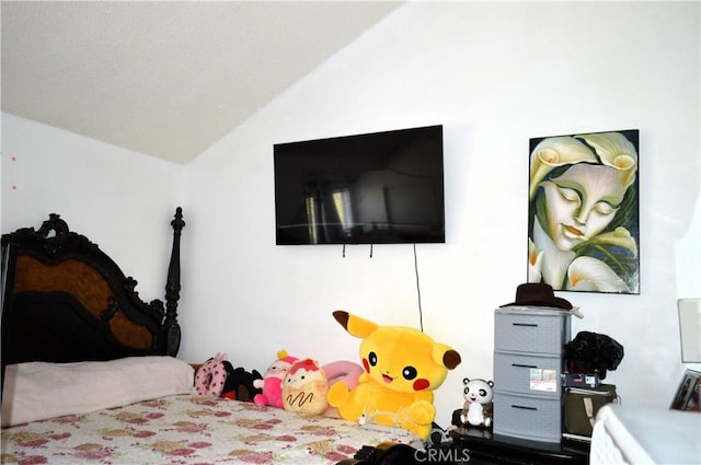 13321 Meyer Rd Unit B, Whittier, CA 90605 - bedroom featuring lofted ceiling