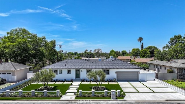 13181 Olympia Way N, Tustin, CA 92705 - ranch-style home with a tiled roof, driveway, a garage, and stucco siding