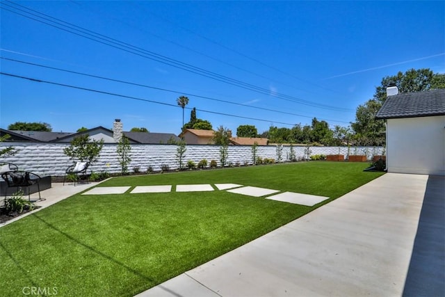 13181 Olympia Way N, Tustin, CA 92705 - view of yard with a patio area