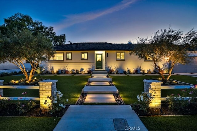 13181 Olympia Way N, Tustin, CA 92705 - single story home with a front yard and stucco siding