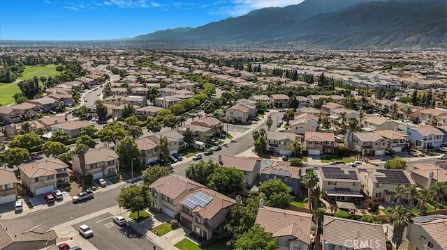 5794 Bay Hill Ln, Fontana, CA 92336 - aerial view of residential area with mountains