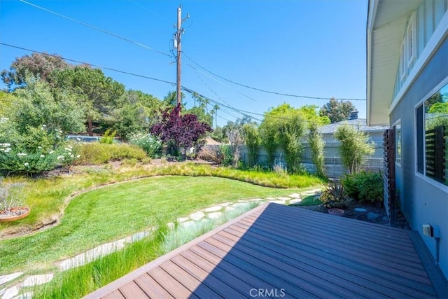 280 Tally Ho Rd, Arroyo Grande, CA 93420 - deck featuring a yard
