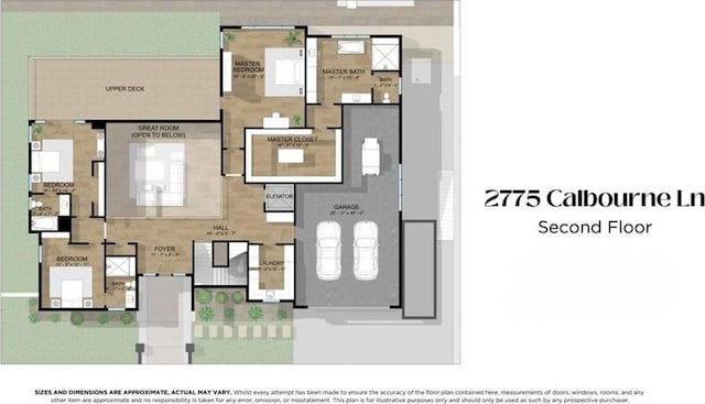 2775 Calbourne Ln, Westlake Village, CA 91361 - floor plan / room layout