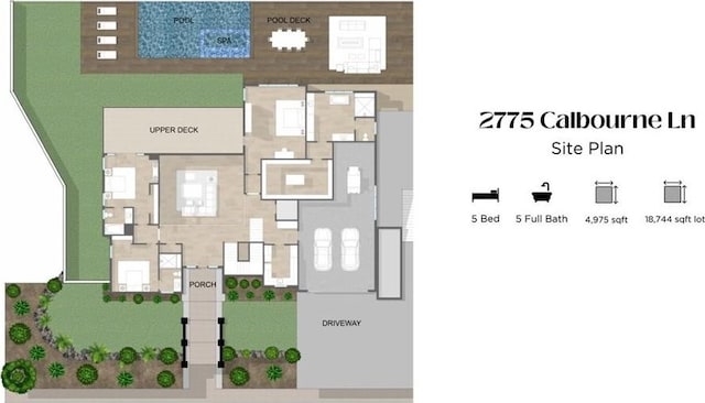 2775 Calbourne Ln, Westlake Village, CA 91361 - property floor plan