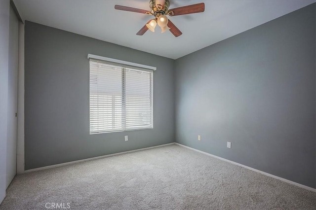 24347 Silver Bullet Way, Murrieta, CA 92562 - unfurnished room with a ceiling fan, carpet floors, and baseboards
