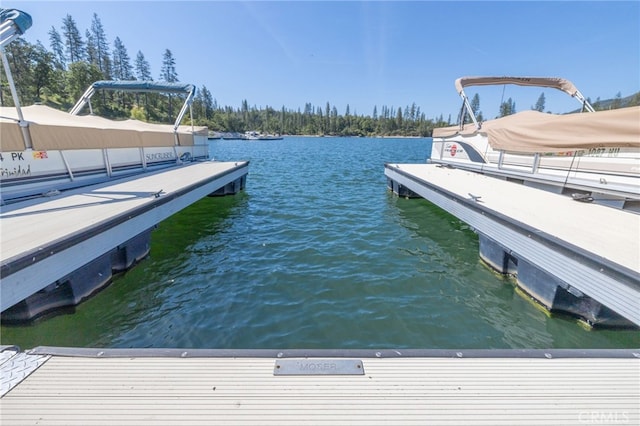 37731 Shoreline Dr, Bass Lake, CA 93604 - dock area with a water view