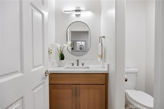 8426 Orange St, Downey, CA 90242 - bathroom featuring vanity and toilet