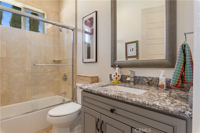 283 Katie Ct, Lakeport, CA 95453 - full bath featuring vanity, toilet, and enclosed tub / shower combo